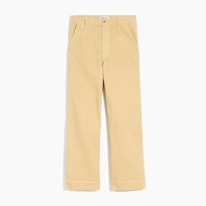 Madewell Women's The Perfect Vintage Wide-Leg Pant Desert Dune Size 26